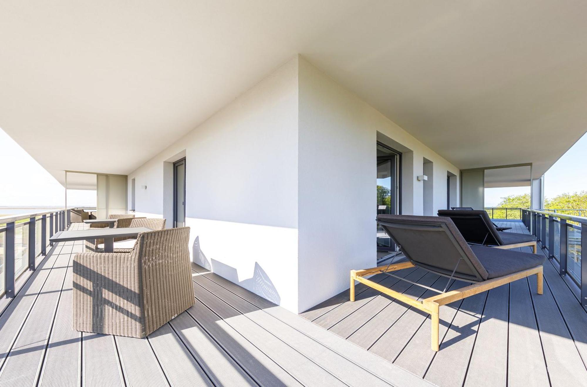 Zwei Wasser - Strandhaus Alte Seefahrtschule Aparthotel Wustrow  Buitenkant foto