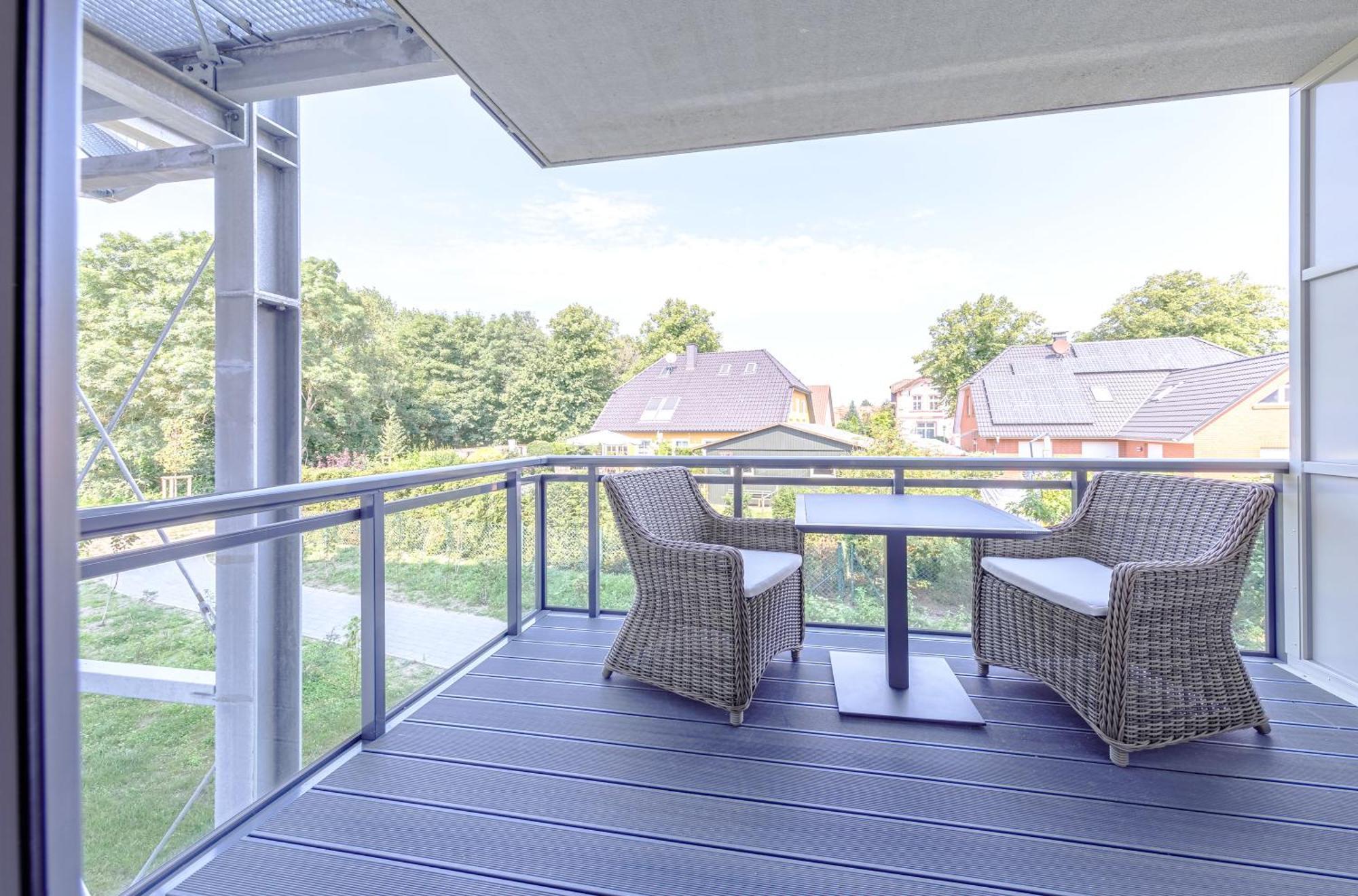 Zwei Wasser - Strandhaus Alte Seefahrtschule Aparthotel Wustrow  Buitenkant foto